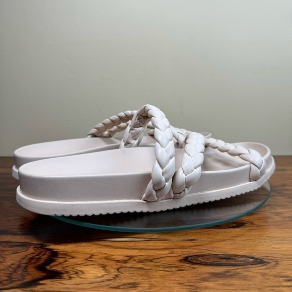 BP Keaton Braided Slide Sandal Beige in 13 - Picture 7 of 10